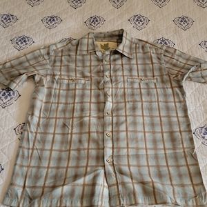 EK-GO Green Organic Button Down Sz M